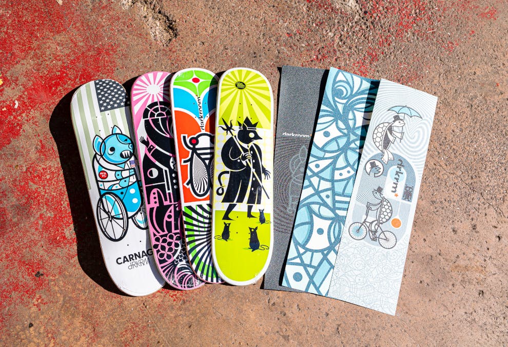 Dark room decks brand image