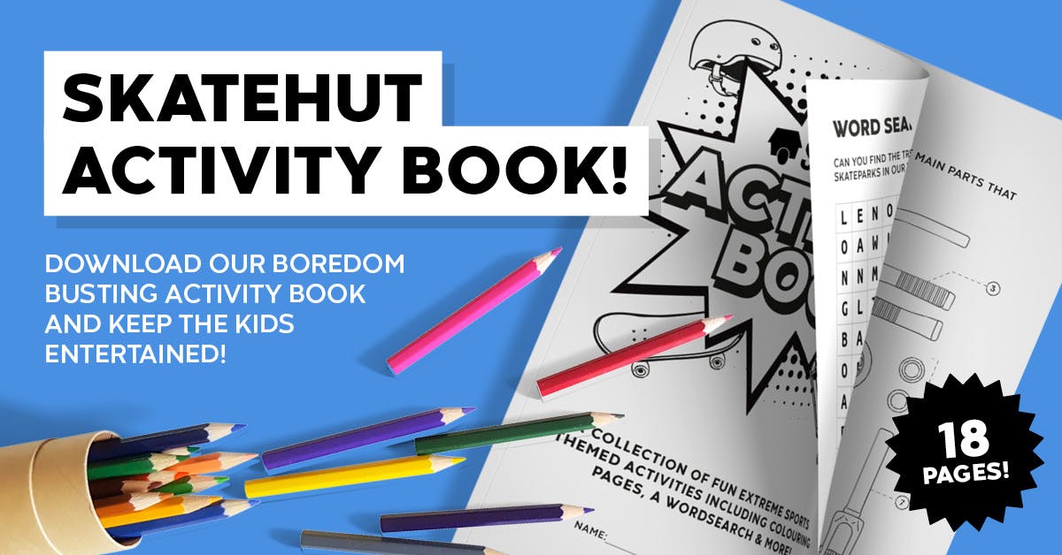 SkateHut Activity Book