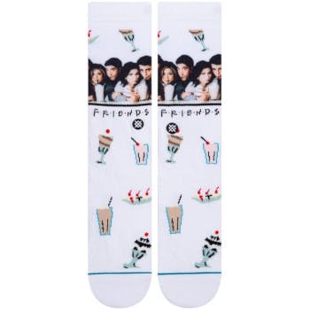 Stance friends socks white