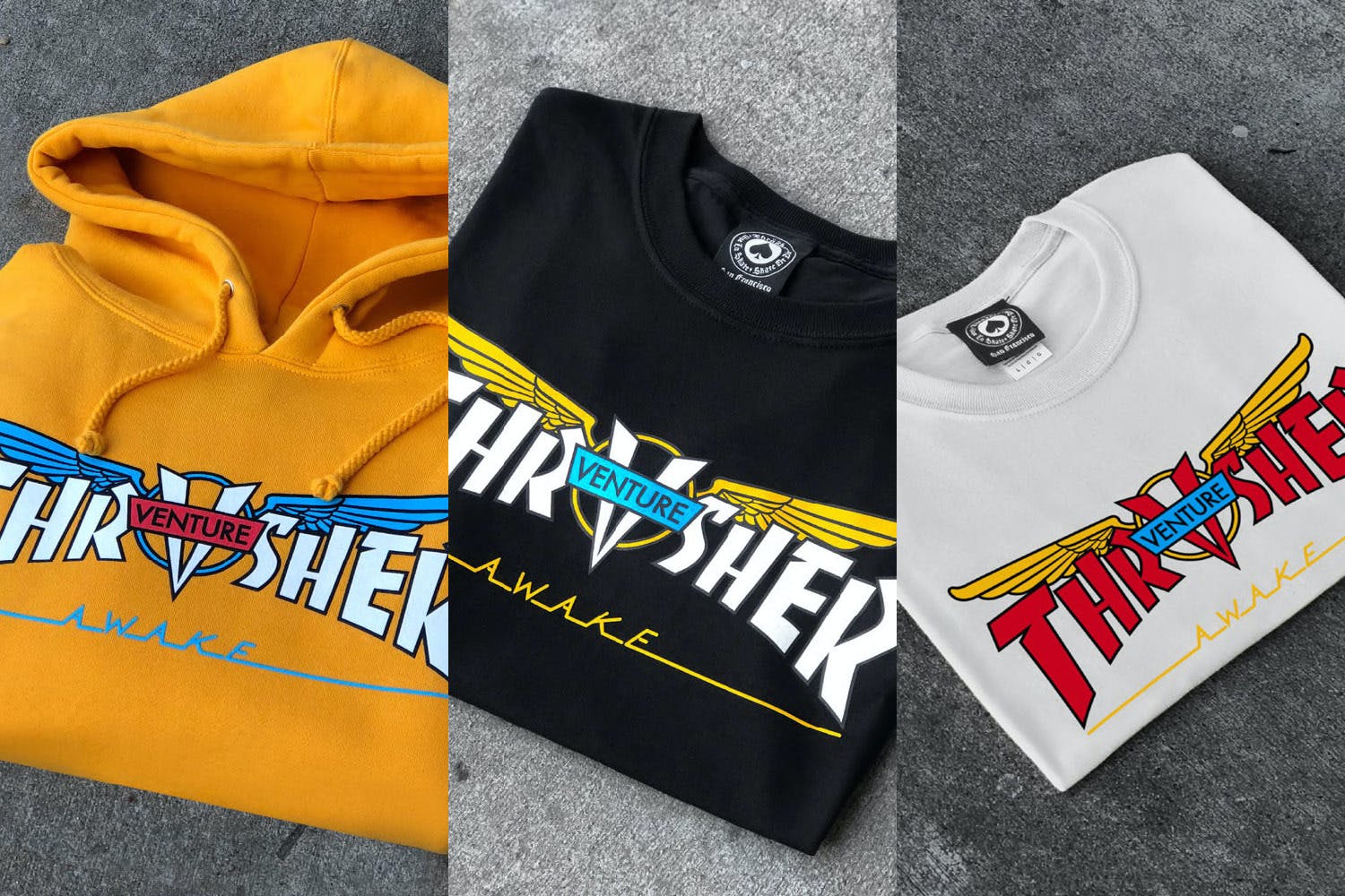 THRASHER X VENTURE CLOTHING COLLAB!