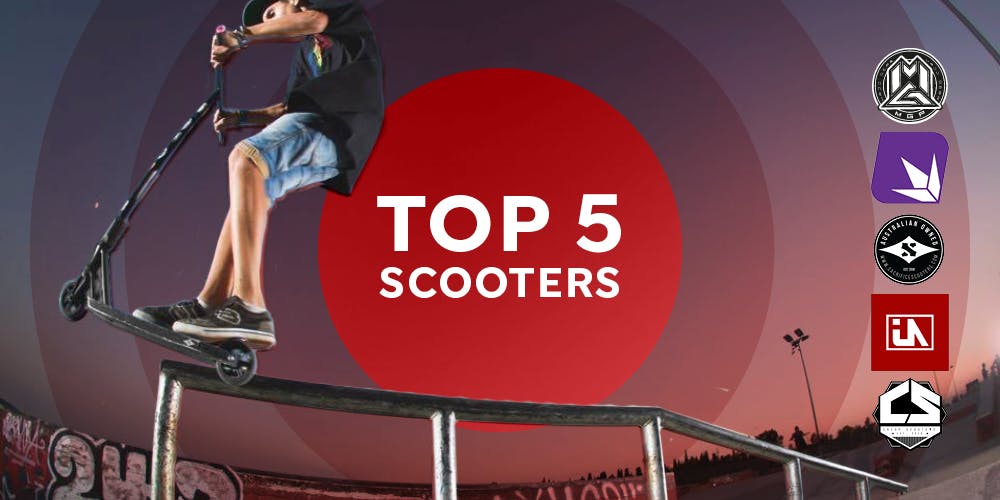 SkateHut's Top 5 Scooters For Summer - Featuring MGP & UrbanArtt