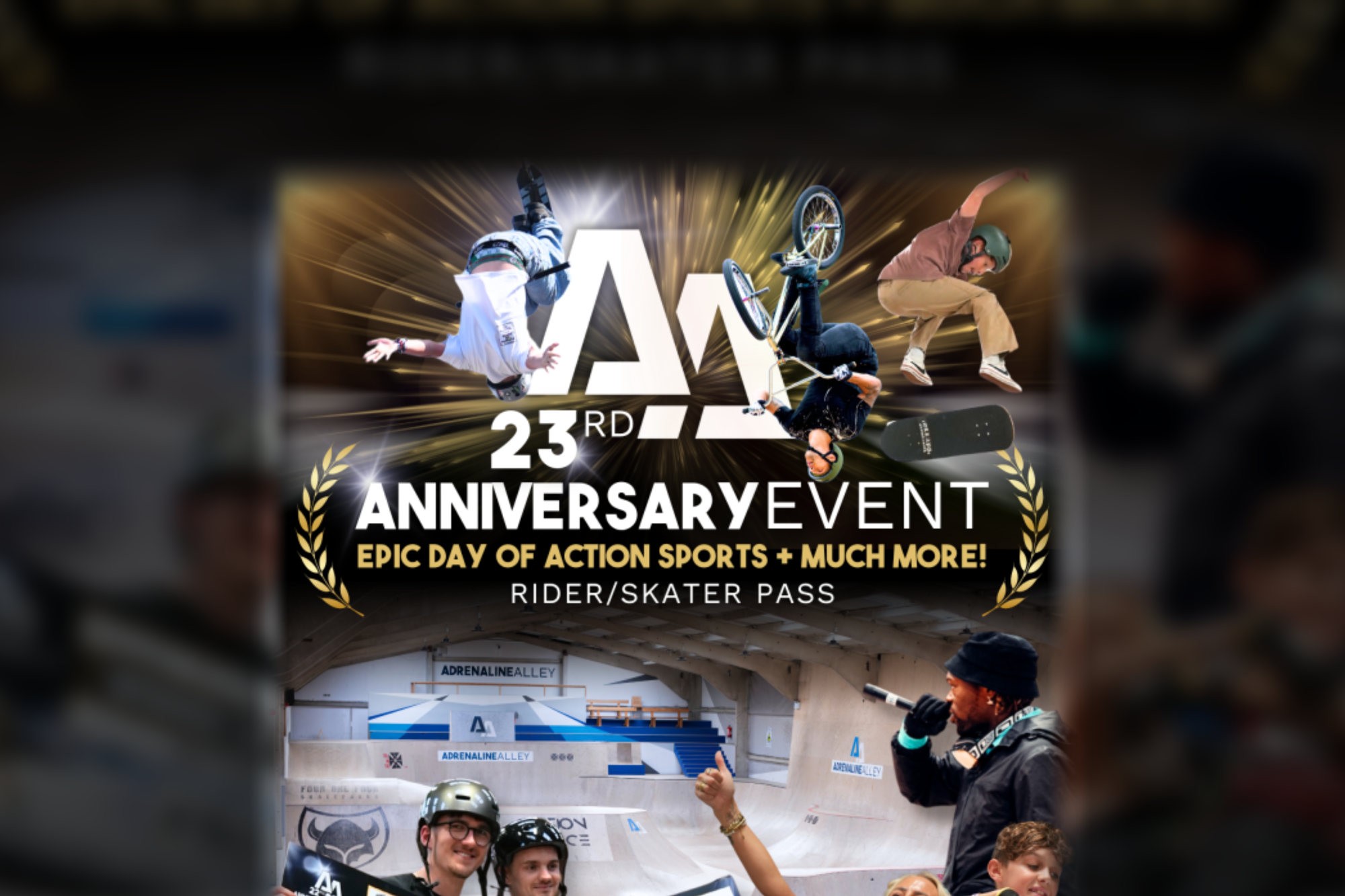 Adrenaline Alley’s 23rd Anniversary Event — Riders, Creativity & Big Prizes