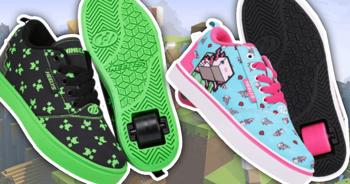 Minecraft x Heelys: Where Gaming & Strolling Collide