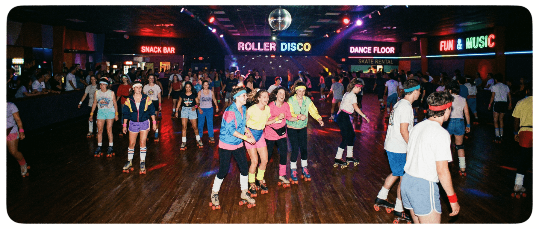Nostalgic Roller Disco Events