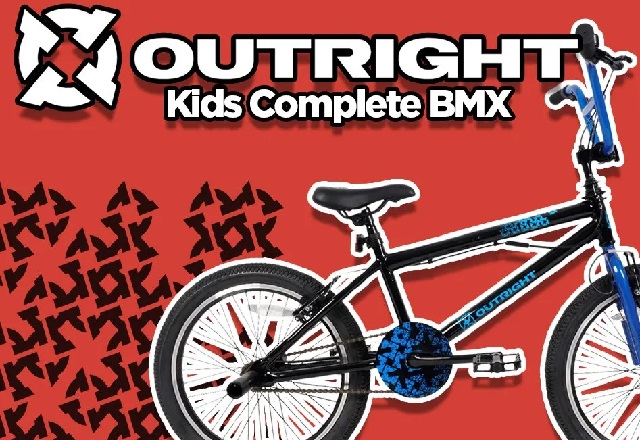 The Brand New Outright X 1 20” Kids Complete BMX!