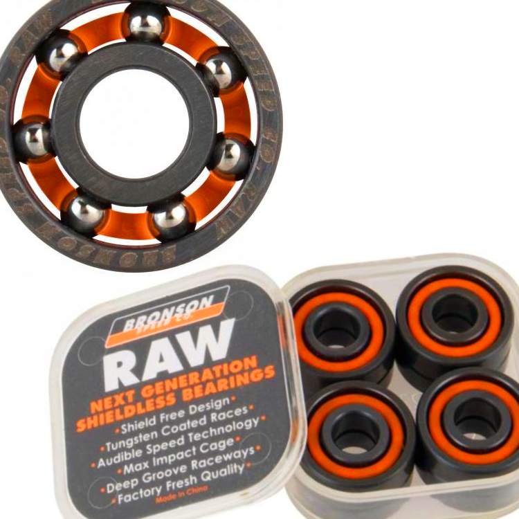 Bronson Raw Skateboard Bearings – UGC Review Bronson Raw Skateboard Bearings