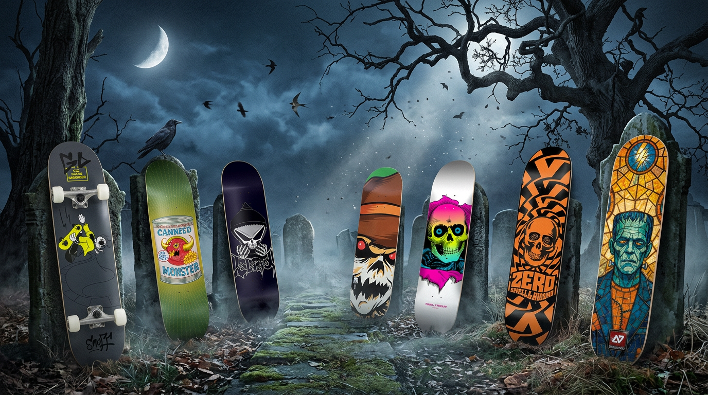 Spooky Skateboards for Halloween 2026