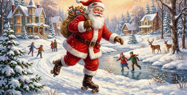 Roller Skates for Christmas
