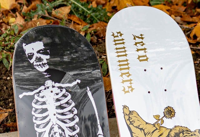 New In! Skateboard Decks from Zero, Primitive and Darkroom plus more!