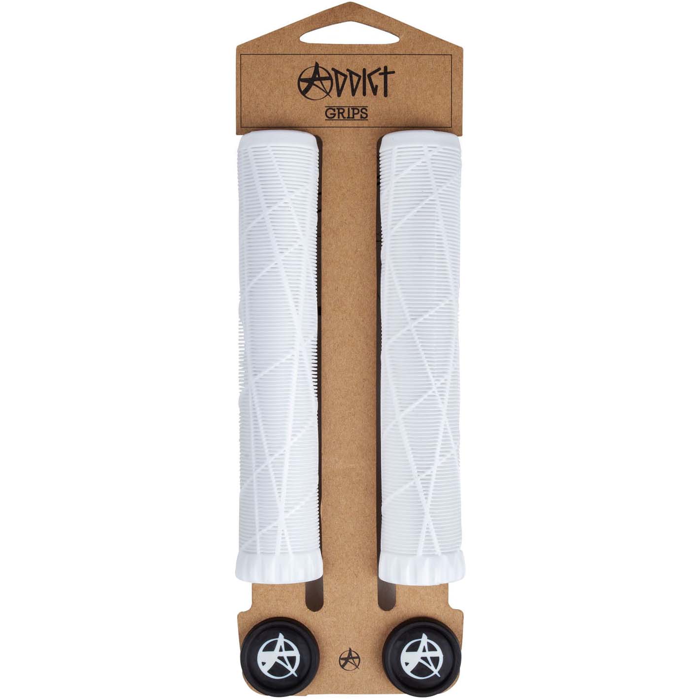 Addict OG Scooter Grips White SkateHut