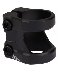 Addict Ultra Light Double Collar Scooter Clamp - Black