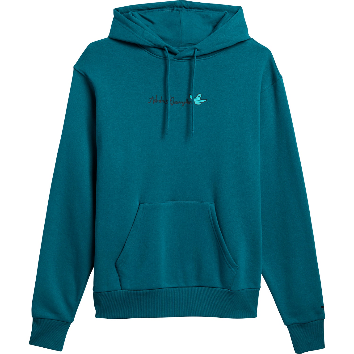 Adidas Skateboarding G Shmoo Hoodie Teal SkateHut