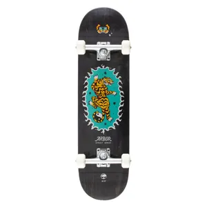 Arbor Street Inked Complete Skateboard - Tiger 8.25"