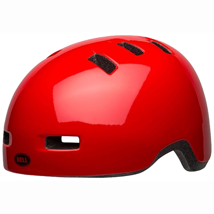Bell Lil Ripper Toddler Helmet Gloss Red SkateHut