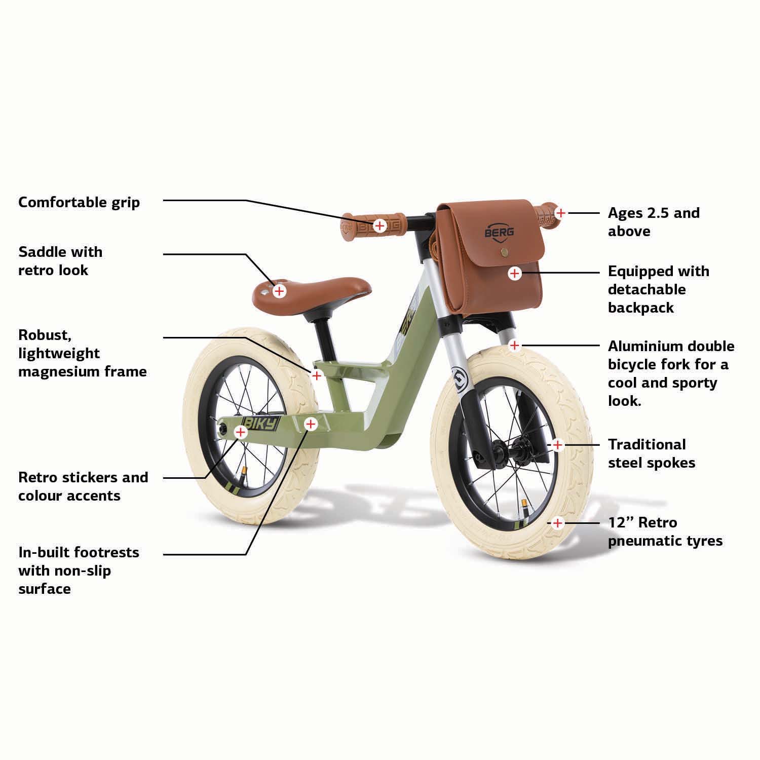 Retro balance bike clearance