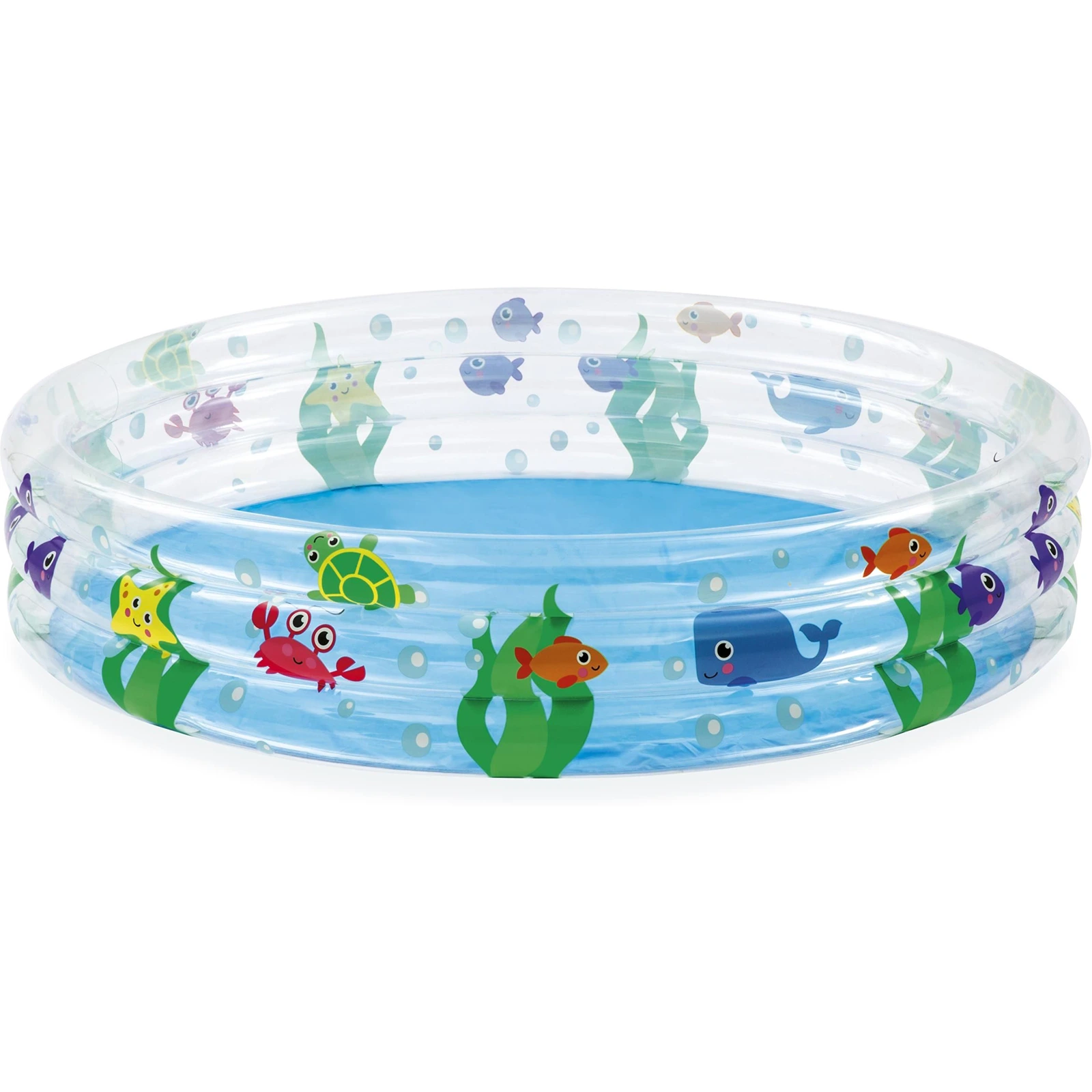 Bestway 60 x 12 Deep Dive 3 Ring Paddling Pool SkateHut