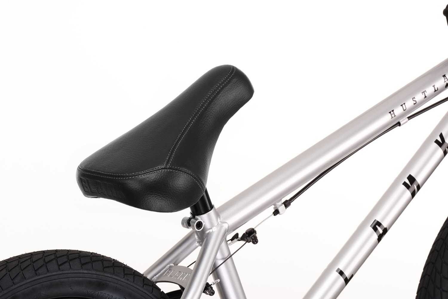 Blank Hustla 18 Complete BMX Silver SkateHut