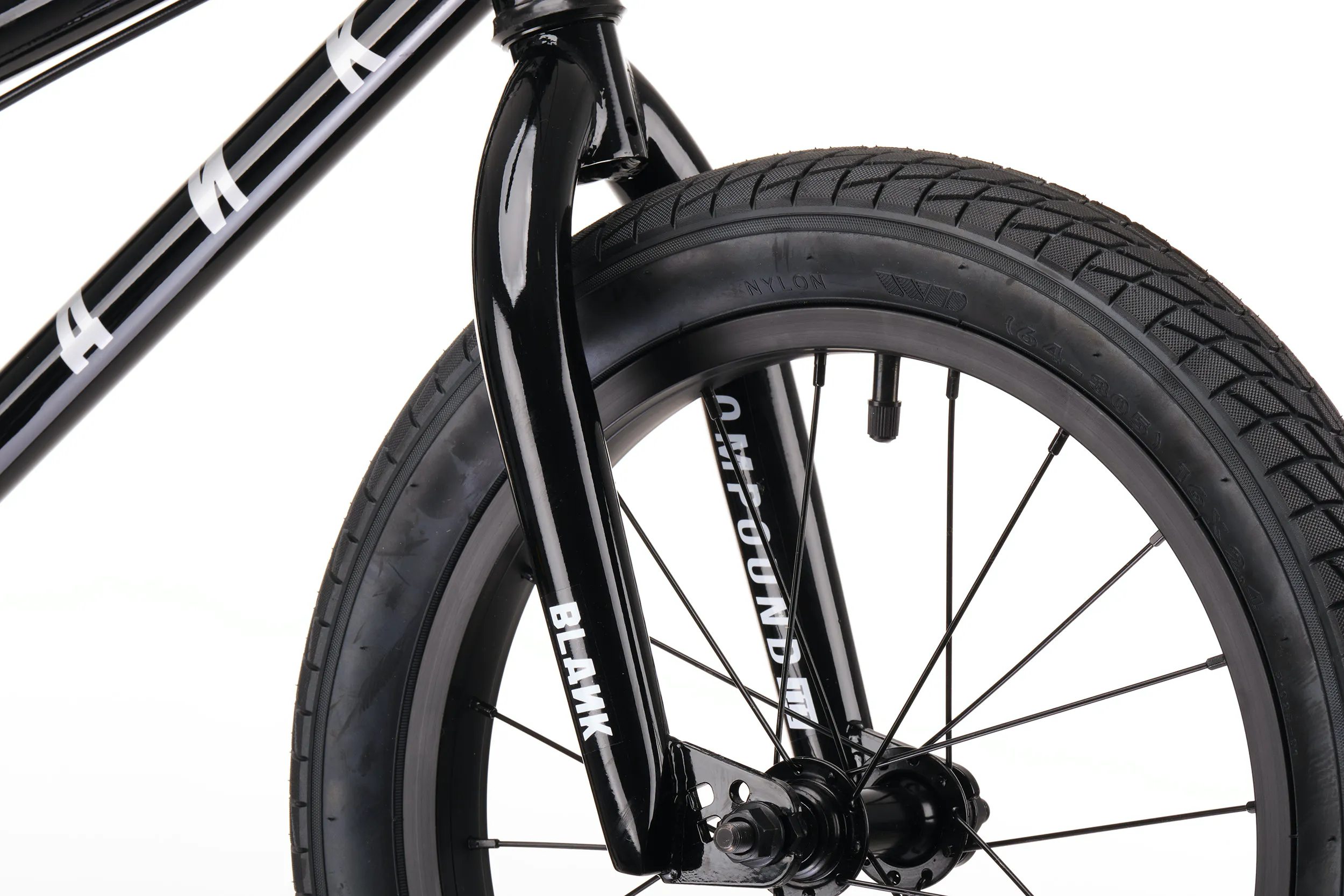 Blank Buddy 16 Complete BMX Black