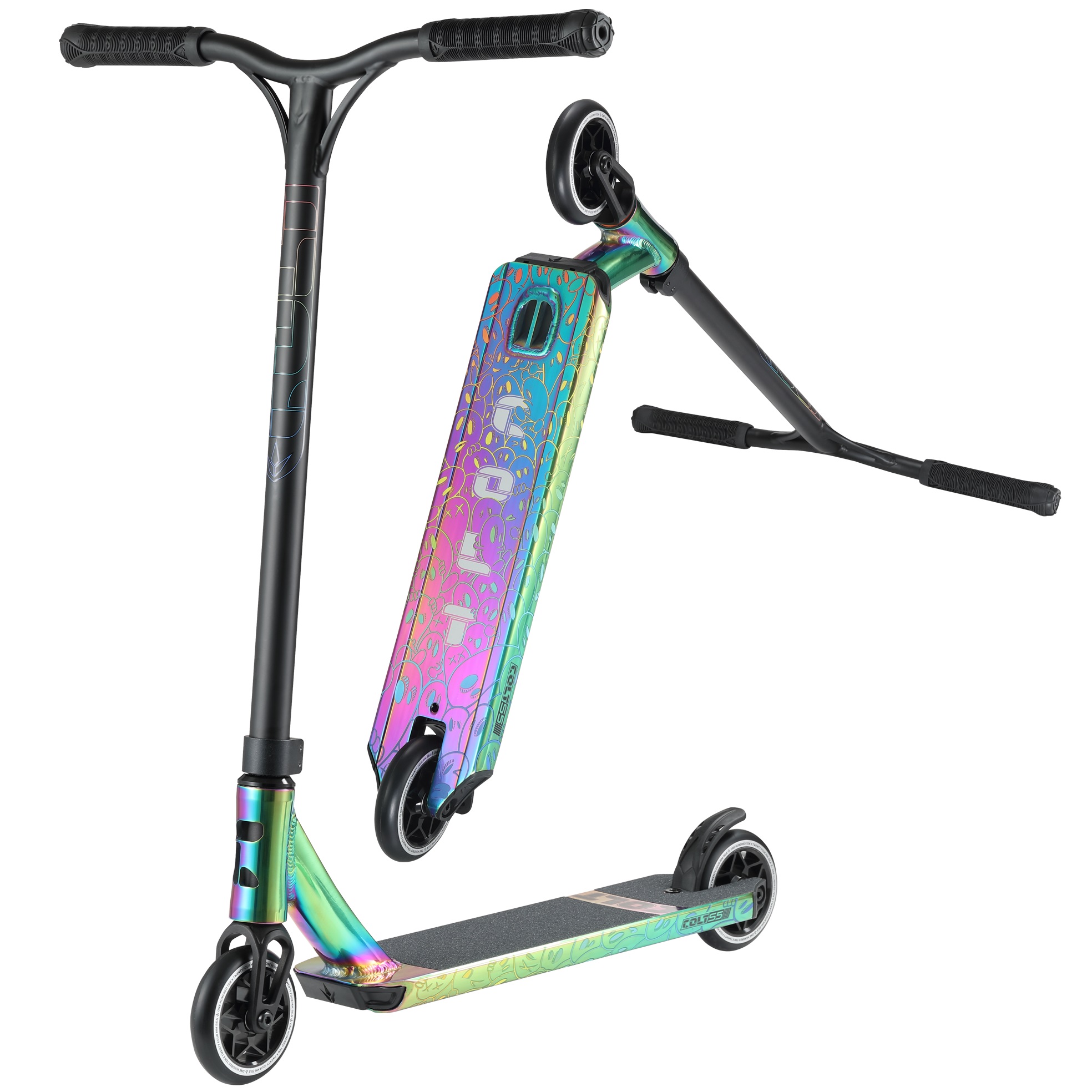 Blunt Envy Pegs Trottinette avec essieux et autocollant Fantic26 Noir Blunt Envy Pegs Trottinette avec essieux et autocollant Fantic26 Noir