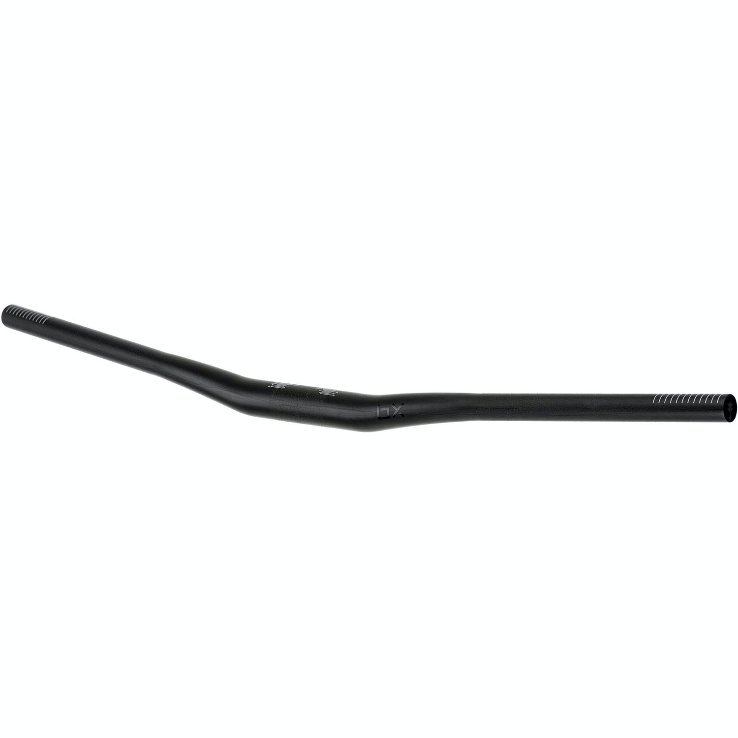 Brand X Carbon Riser MTB Handlebars Black 800mm 31.8mm 12mm SkateHut