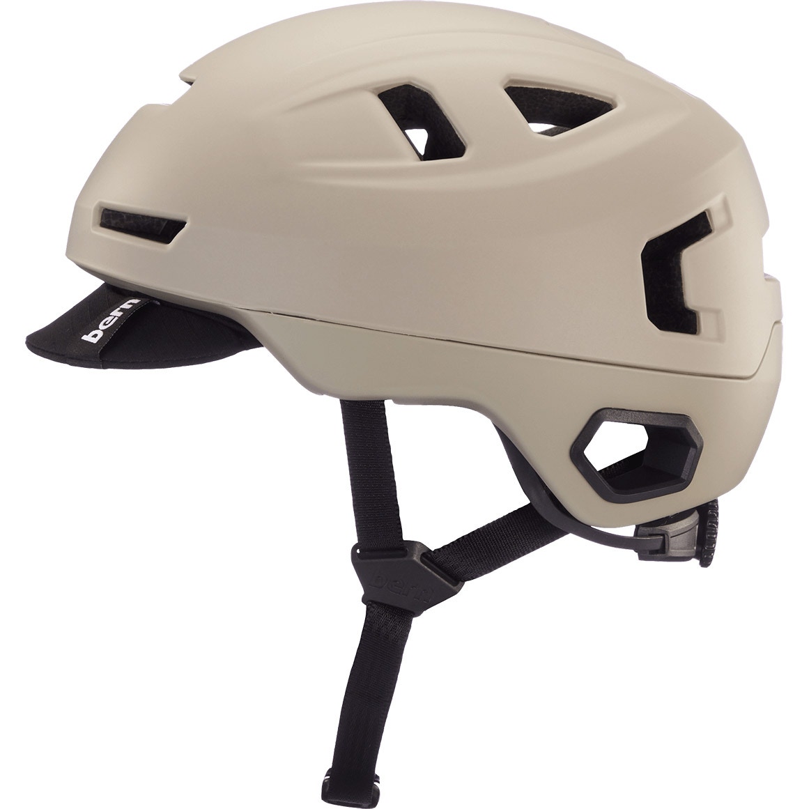 Bern Hudson MIPS Bike Helmet Matte Sand SkateHut