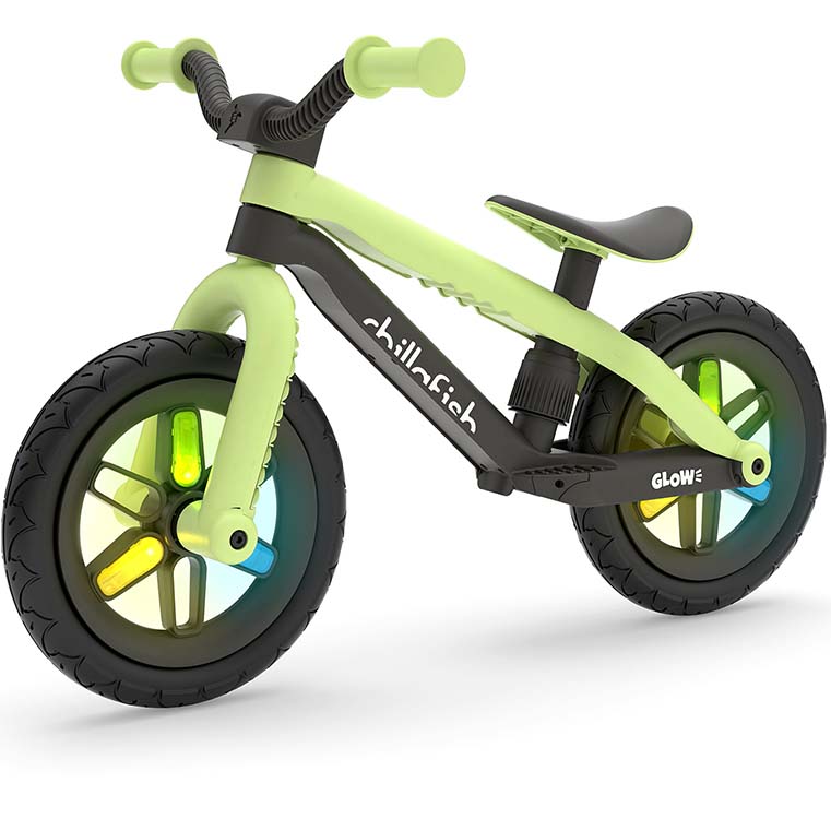 Chillafish BMXie Glow Balance Bike Anthracite SkateHut