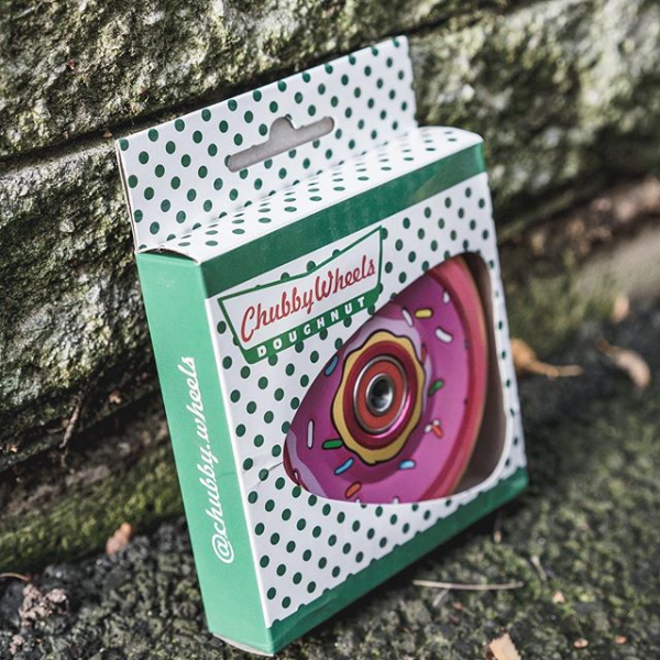 Chubby Wheels Doughnut Scooter Wheel 110mm Pink SkateHut