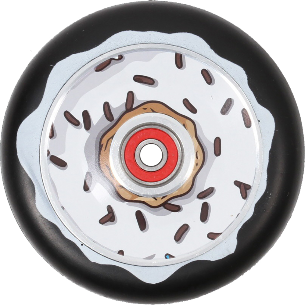 Chubby Wheels Doughnut Scooter Wheel 110mm Oreo White SkateHut