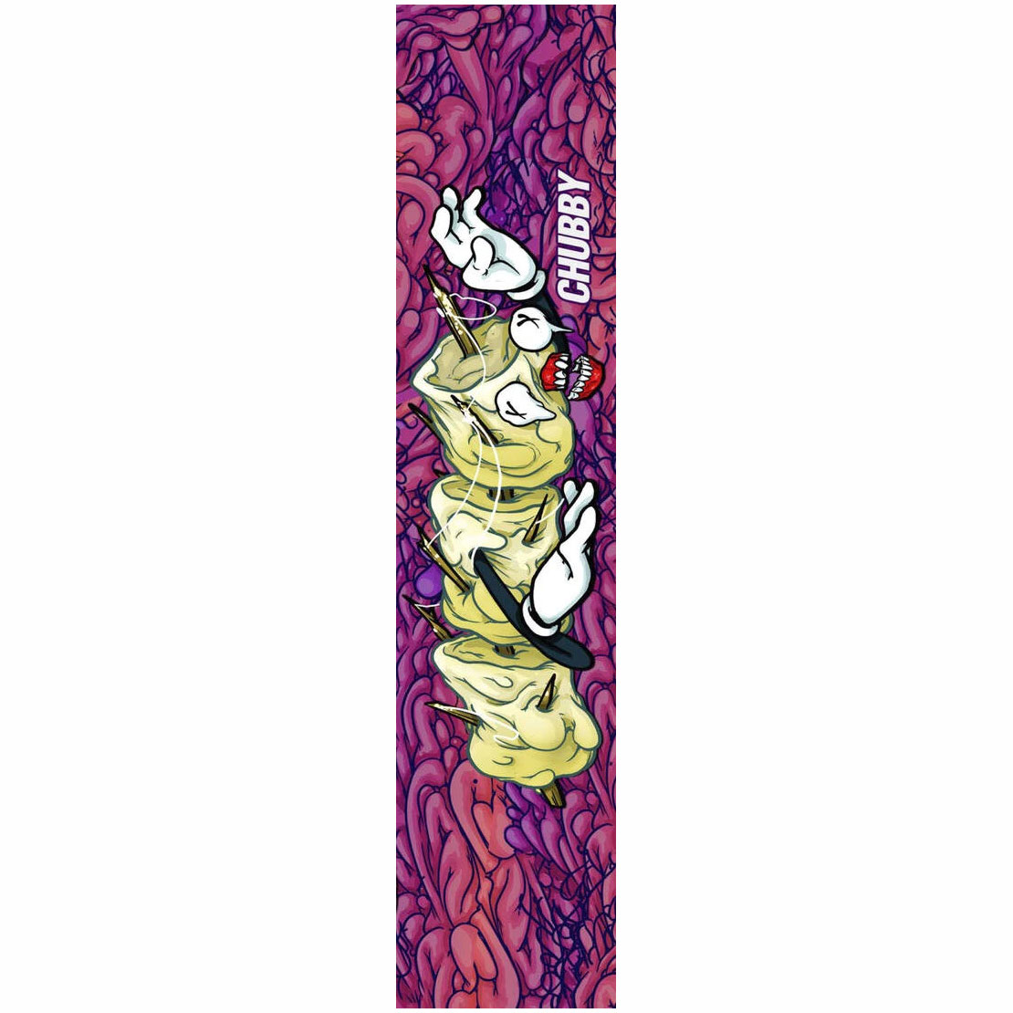 Chubby Wheels Marshmallow Splatter Scooter Grip Tape SkateHut