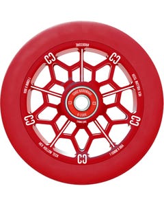 CORE Hex 110mm Scooter Wheel - Red