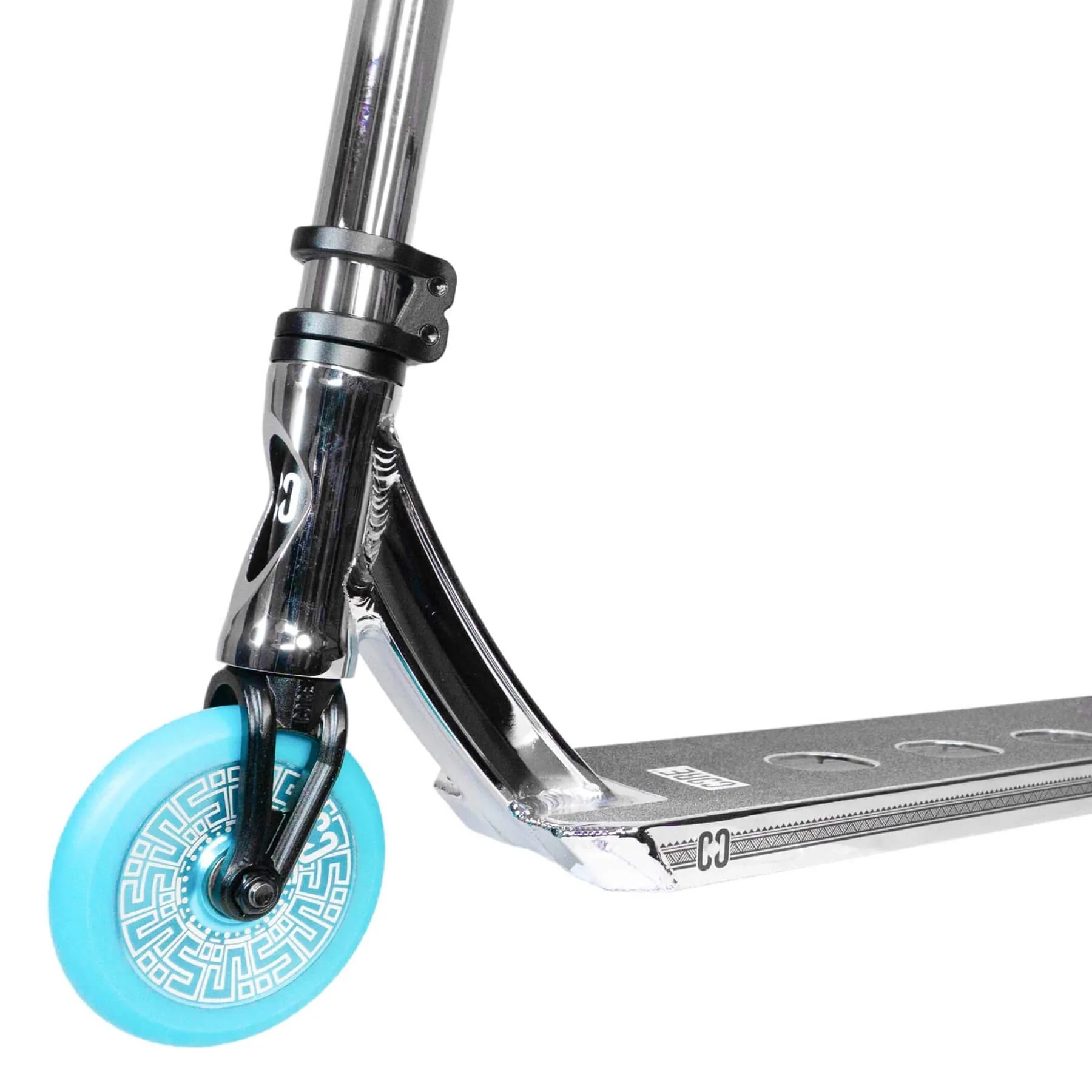 CORE Mini CL1 Stunt Scooter - Chrome/Teal LE | SkateHut