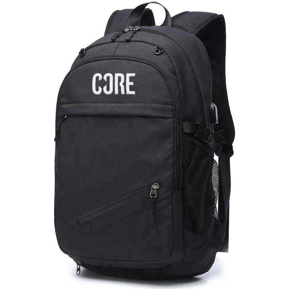 Box Damage CORE Helmet Backpack Black 25L
