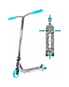 CORE CL1 Complete Stunt Scooter - Chrome/Blue