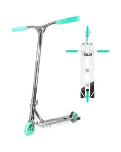 CORE SL2 Complete Stunt Scooter - Chrome/Teal