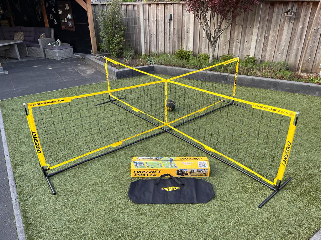 Porte Da Calcio 2 Obiettivi Da Calcio 45x60 Cm - Rete Bersaglio Con Cinturini Regolabili Per Allenamento Rete Da Calcio Resistente - Foto 4