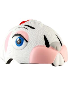 Crazy Safety Animal Kids Helmet - White Bunny