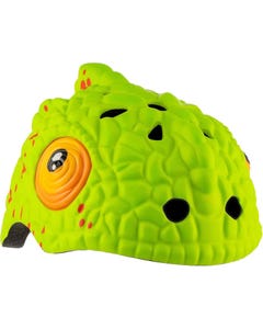 Crazy Safety Animal Kids Helmet - Green Chameleon