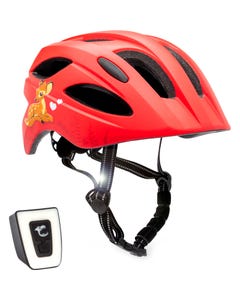 Crazy Safety Kids Bike Helmet - Cute Red