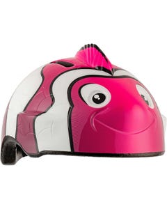 Crazy Safety Animal Kids Helmet - Pink Fish