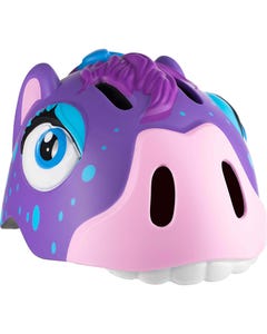 Crazy Safety Animal Kids Helmet - Purple Horse