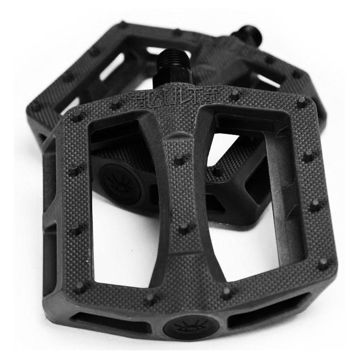 Cult Plastic Dak 9 16 BMX Pedals Black