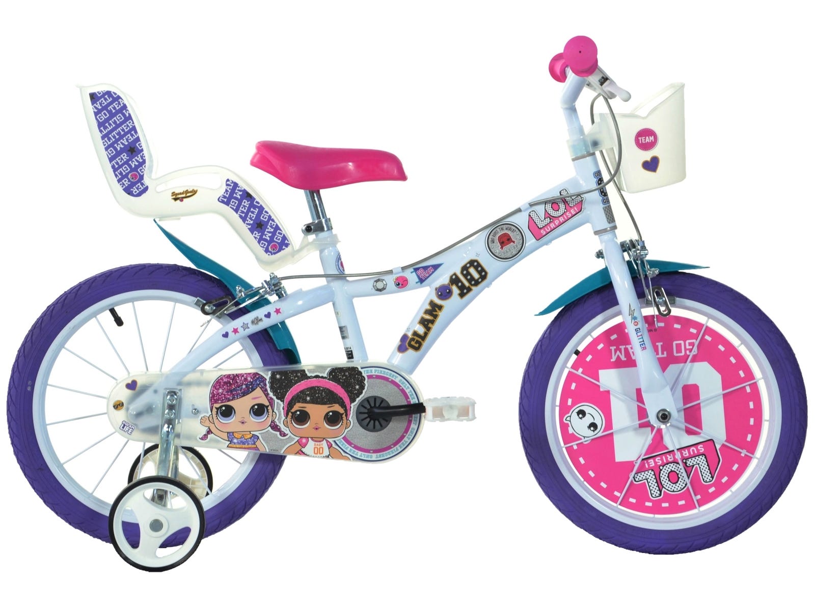 Dino Bikes L.O.L. Surprise 16 Bicycle SkateHut