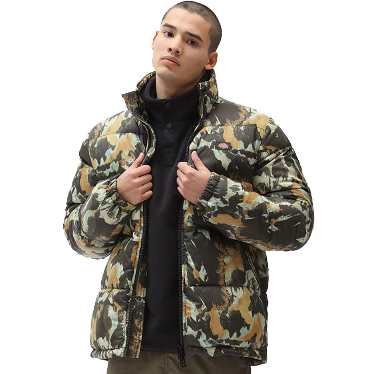 Dickies Crafted Camo Jacket Camo Print SkateHut