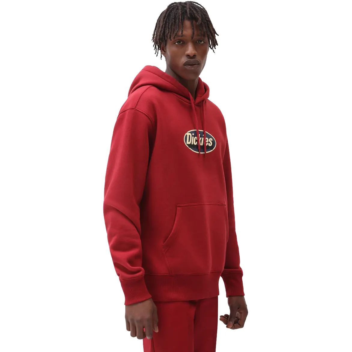 Dickies red hoodie top