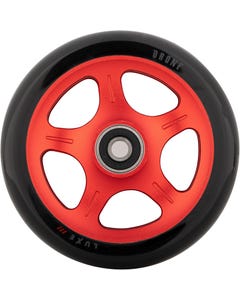 Drone Luxe 3 Dual-Core Feather-Light 110mm Scooter Wheel - Red