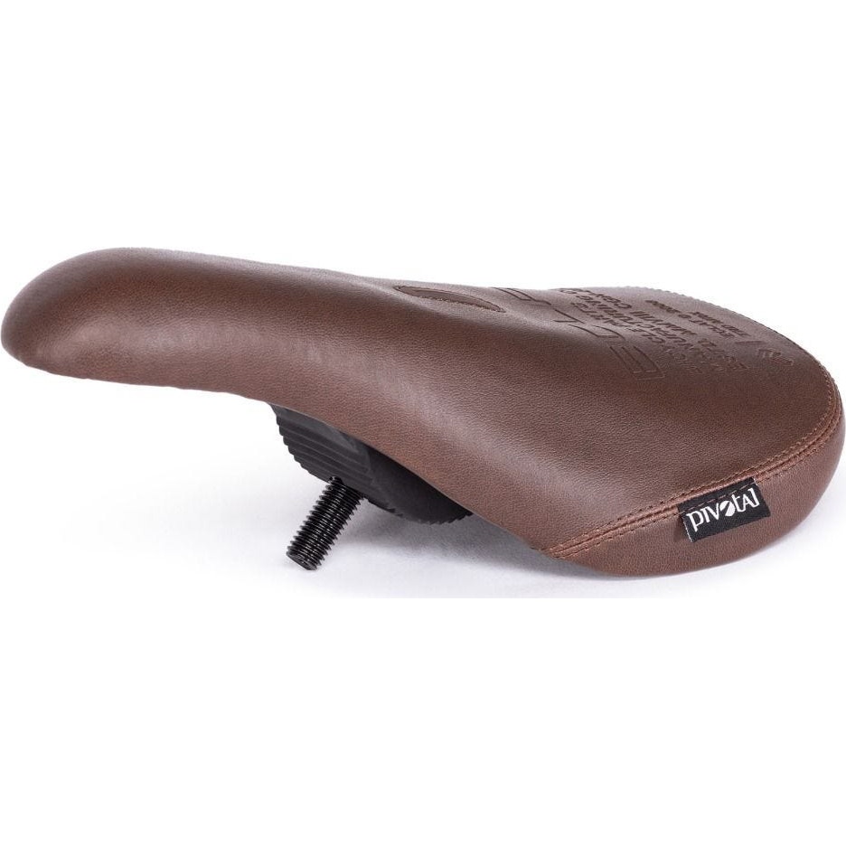 Eclat Bios Pivotal Slim BMX Seat Brown Leather SkateHut
