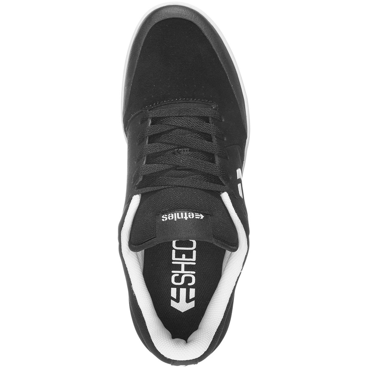 Etnies Marana Ryan Sheckler Skate Shoes Black White White SkateHut