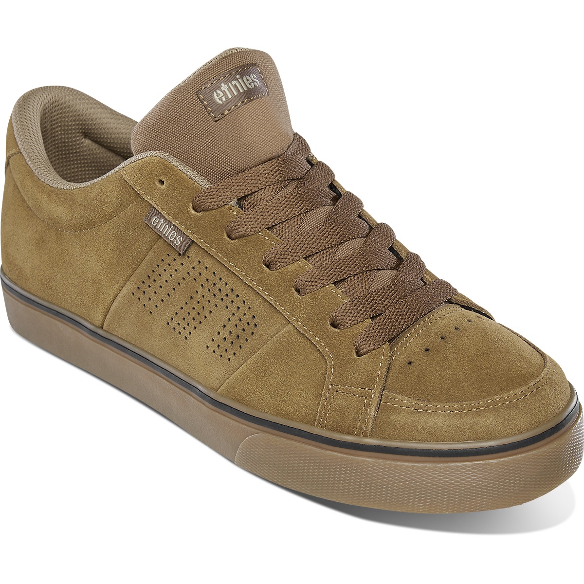 Etnies Kingpin Vulc Skate Shoes Brown Gum SkateHut
