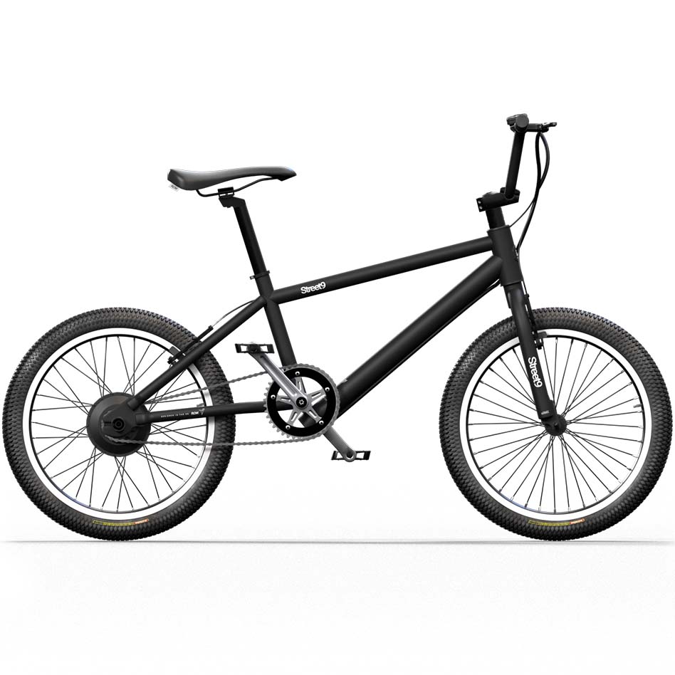 Flow Street9 eBMX Electric Bike Black