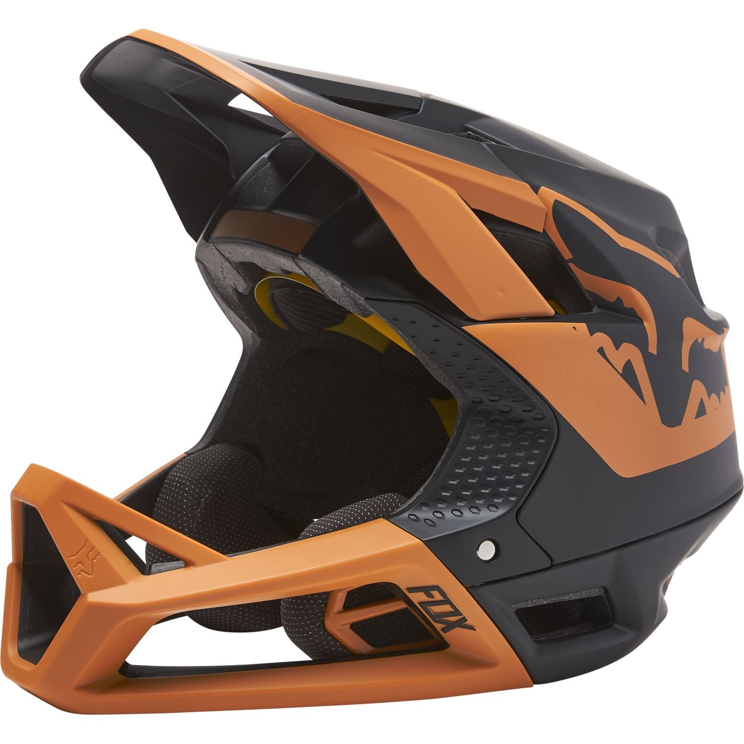 Fox ProFrame TUK Full Face Helmet Black Gold SkateHut
